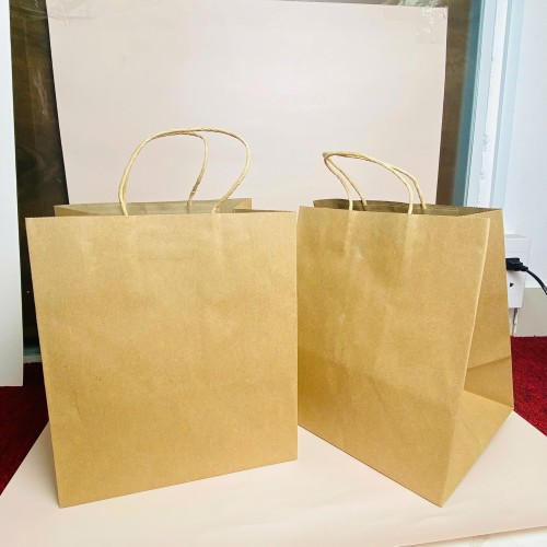 Paper bags with handles