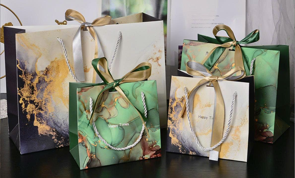 CUSTOM DESIGN PAPER SHOPPING BAGS