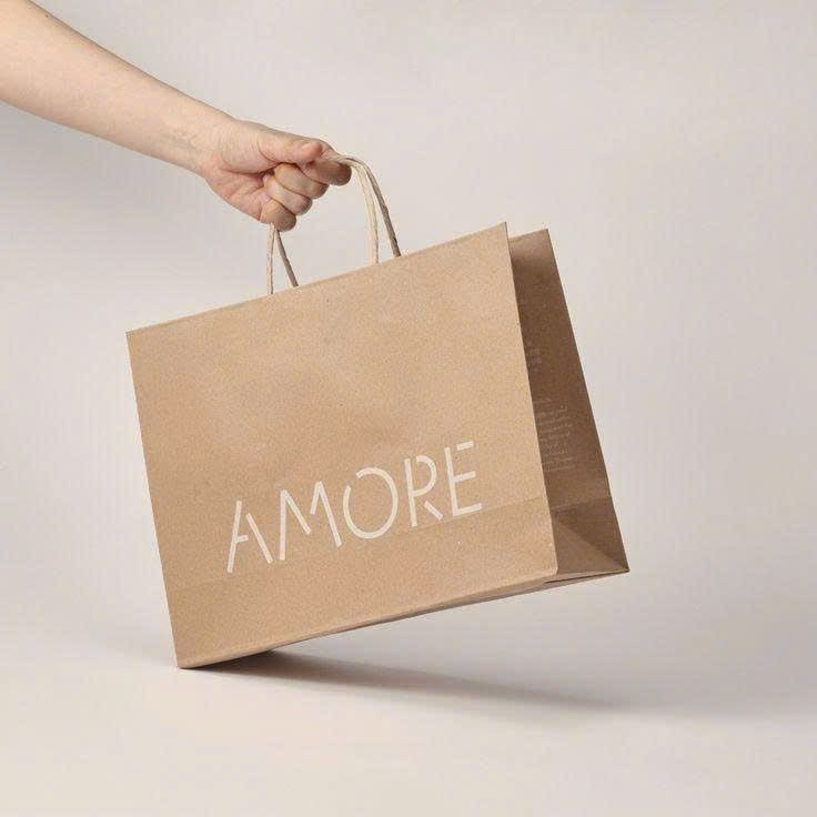 Paper bags with handles