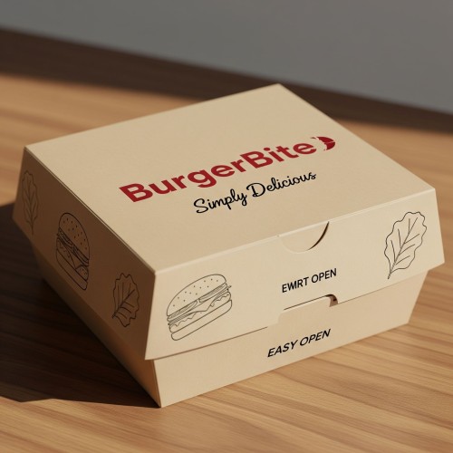 Sandwich and hamburger box