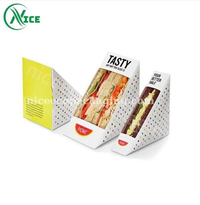 Sandwich and hamburger box
