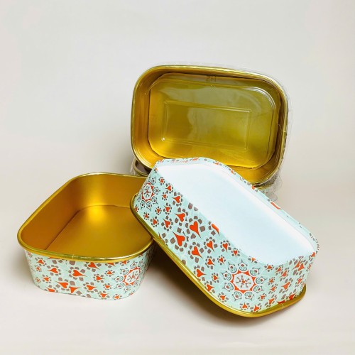 Aluminum foil coated paper bowls