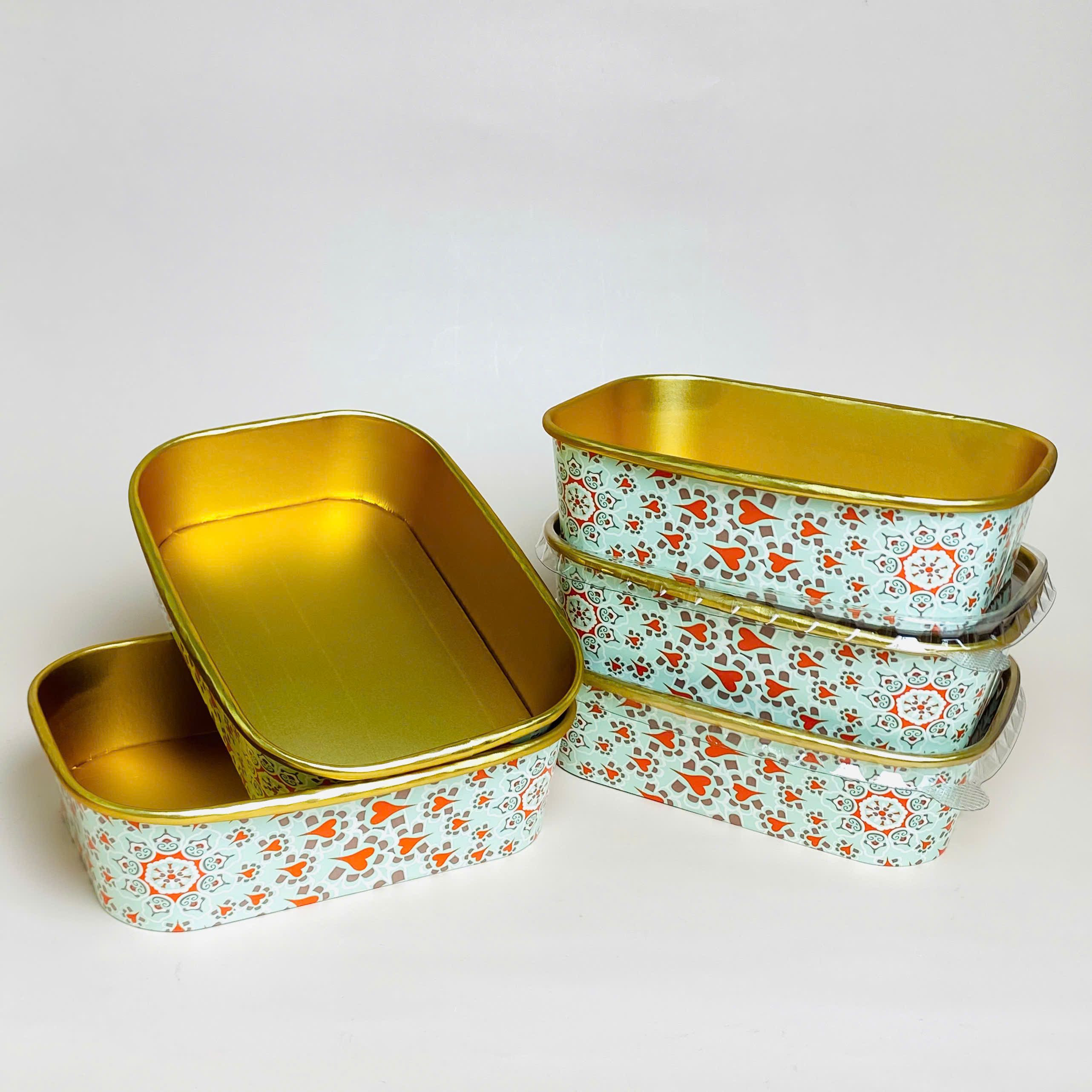 Aluminum foil coated paper bowls
