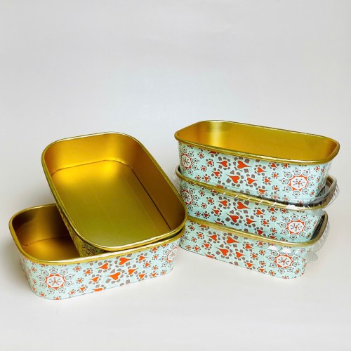Aluminum foil coated paper bowls